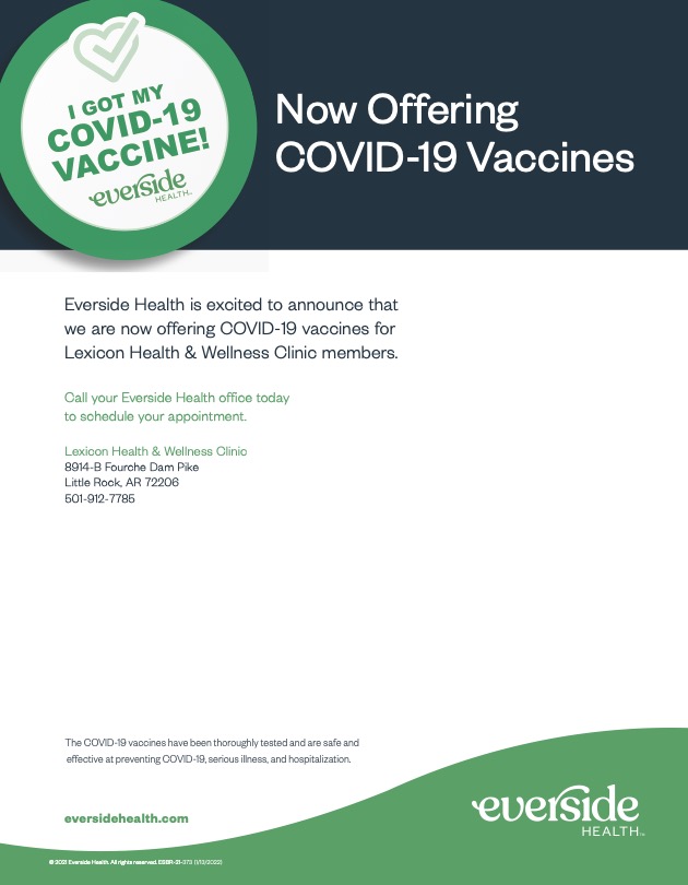 COVID Vaccine available