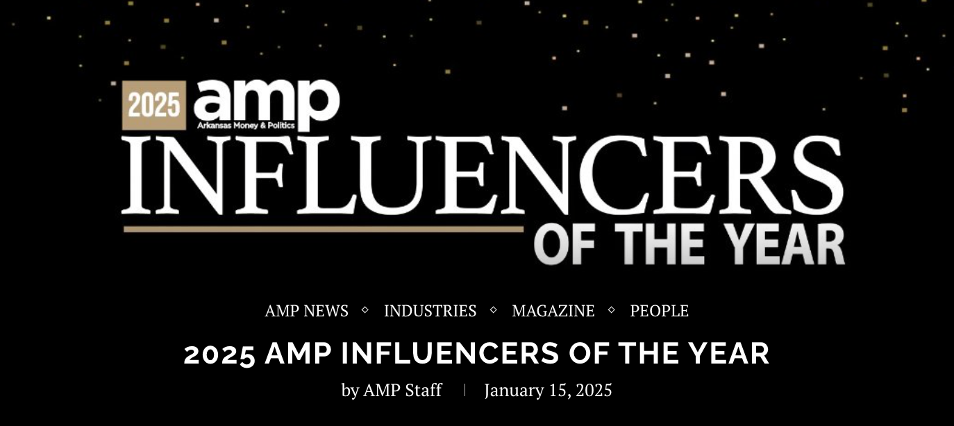 Arkansas Money & Politics // Patrick Schueck Named 2025 “Influencer of the Year”