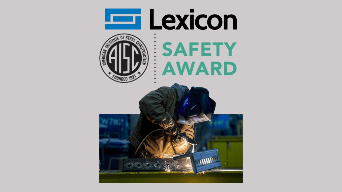 PRESS RELEASE: Lexicon Earns Four Safety Awards from the American Institute of Steel Construction
