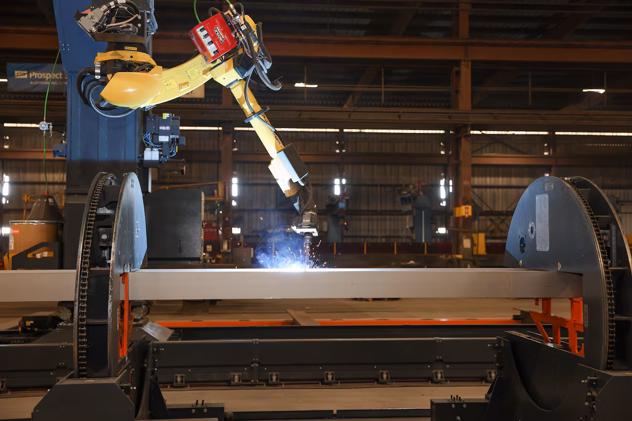 KAIT8 // Prospect Steel gains advanced robotic welding line