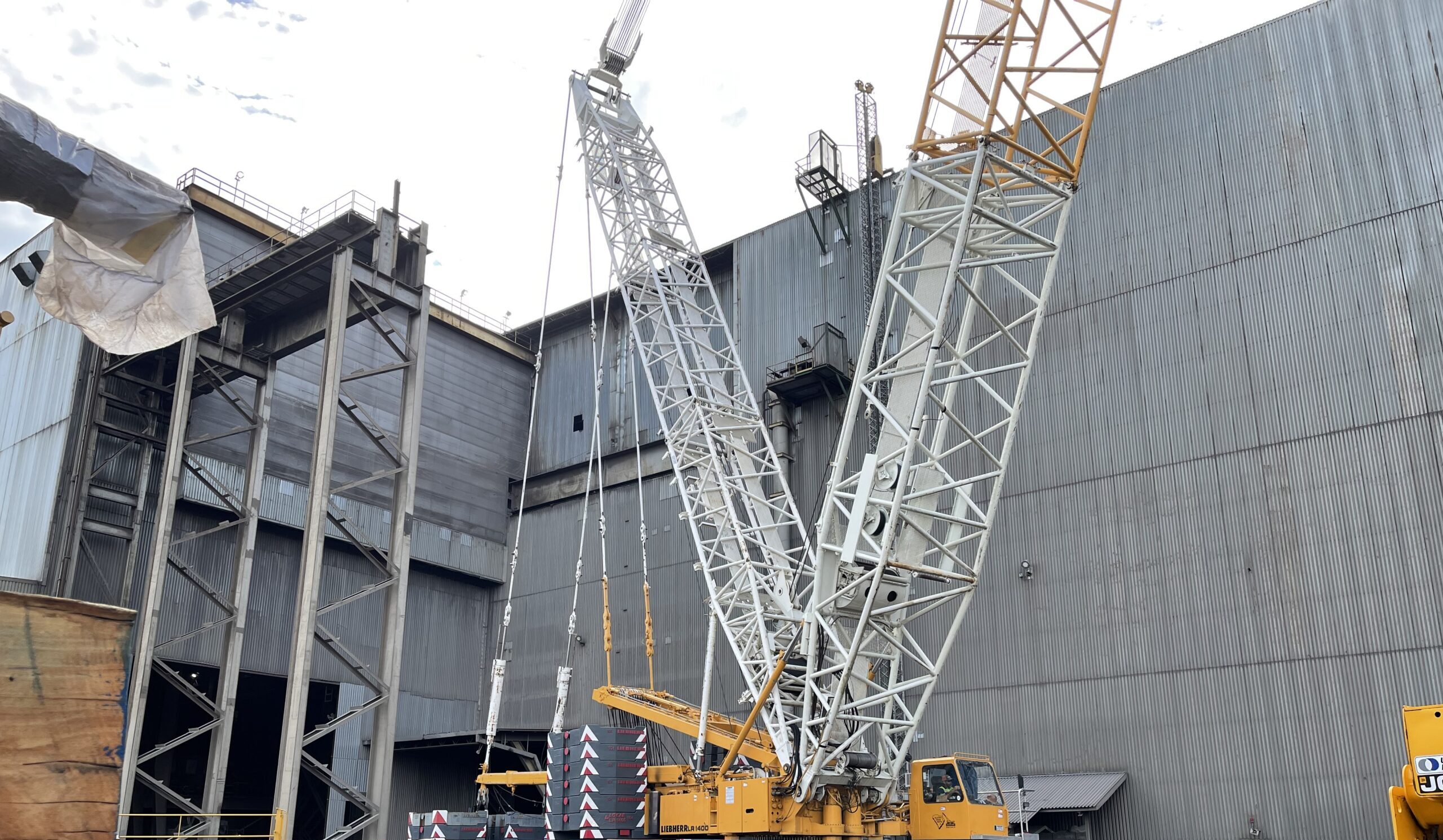 Nucor Berkeley Charge Crane Installation