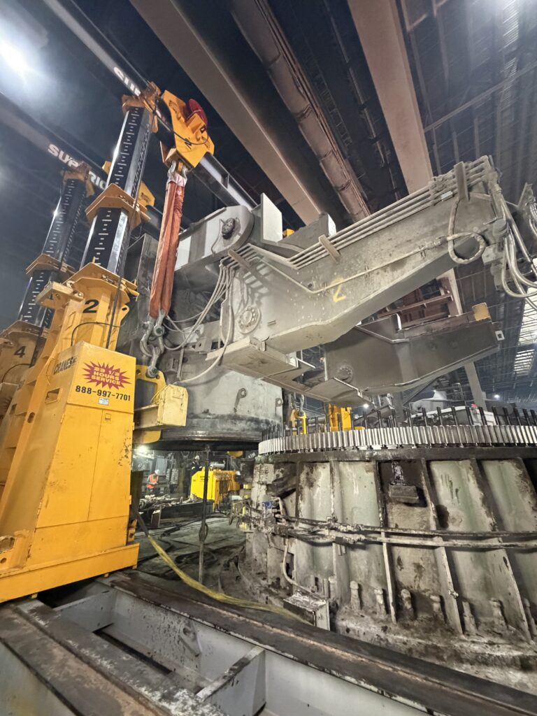 Nucor Berkeley Turret Bearing Replacement