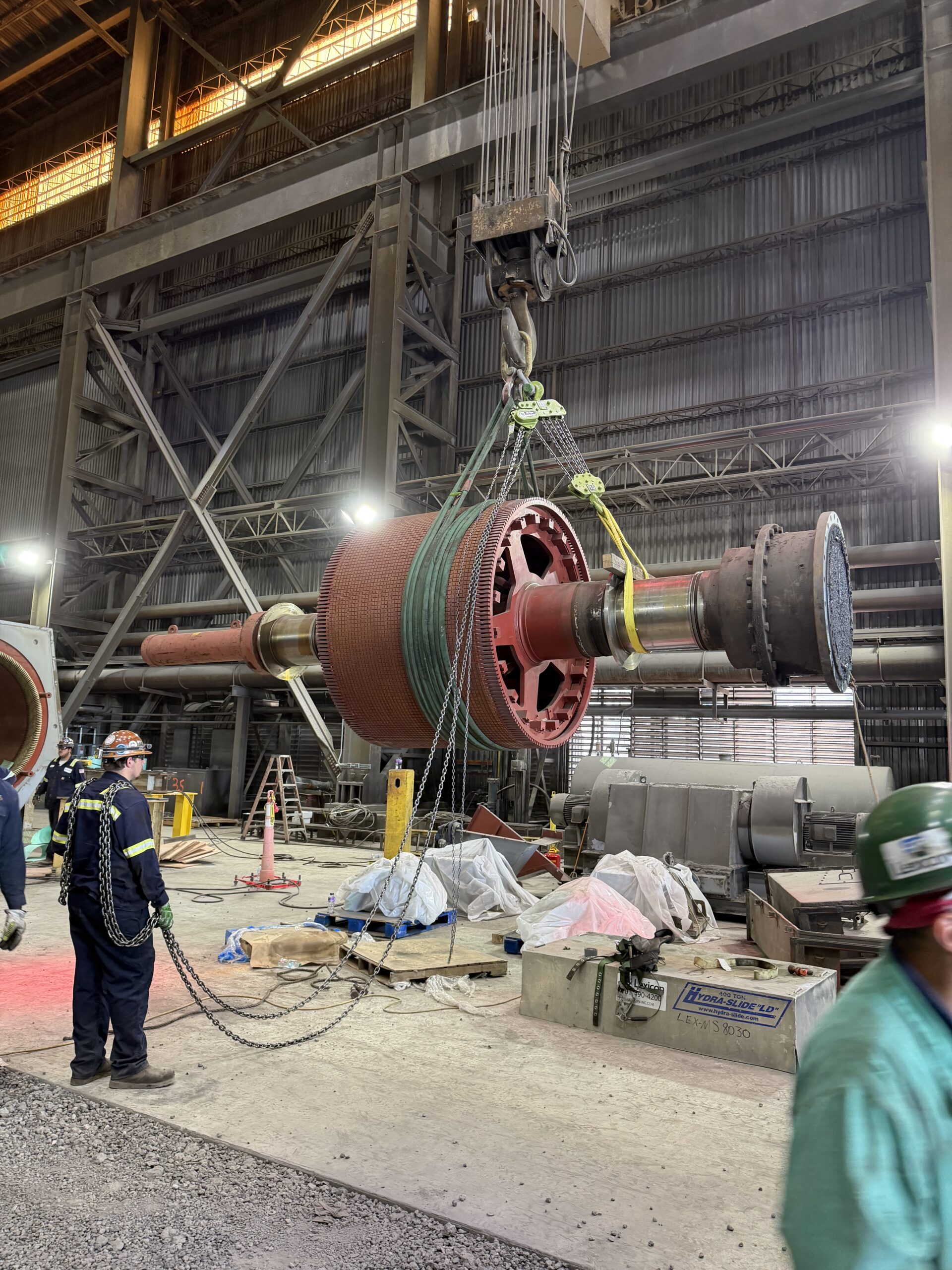 Nucor-Yamato Mill Motor Removal