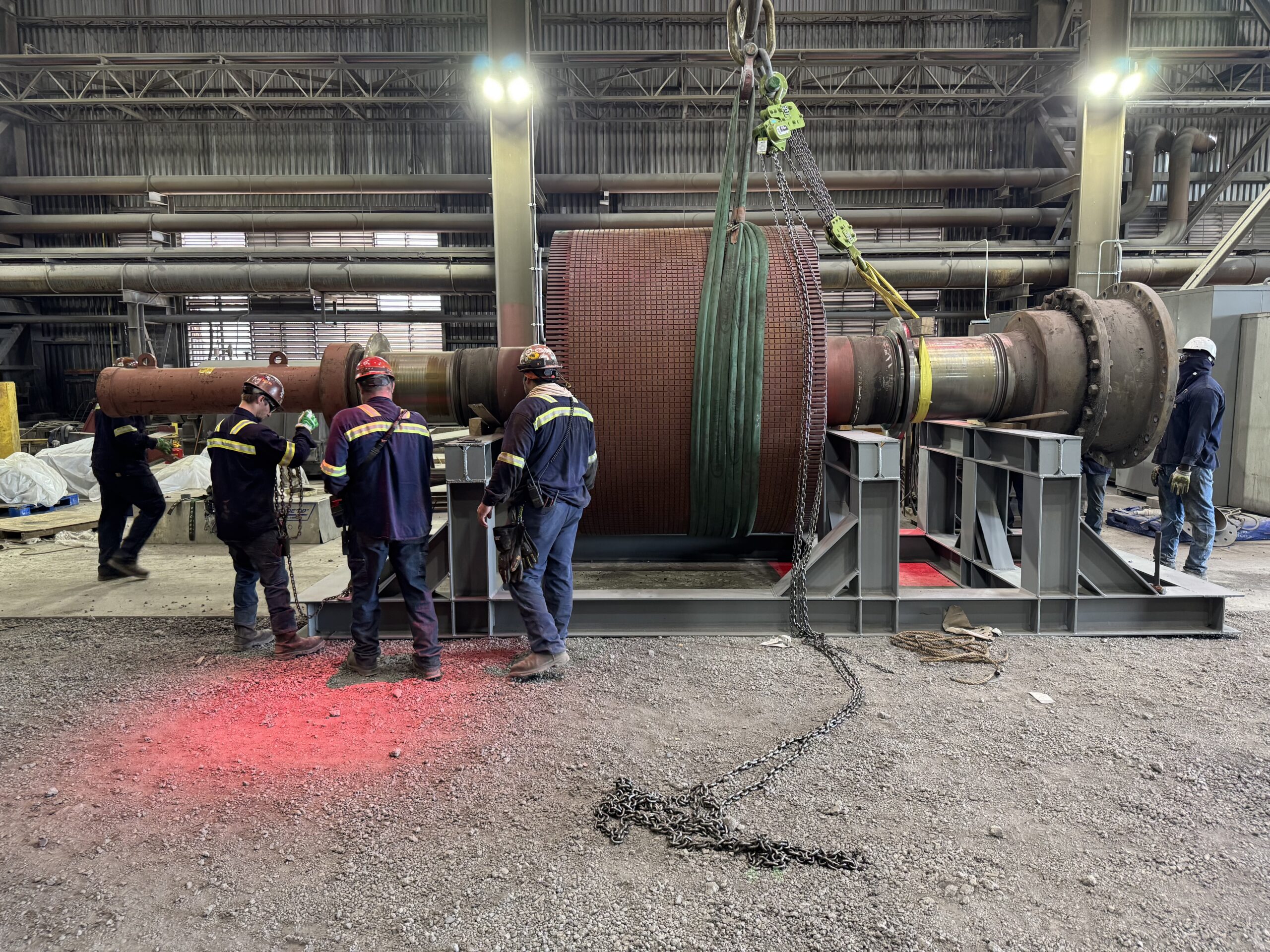 Nucor-Yamato Mill Motor Removal