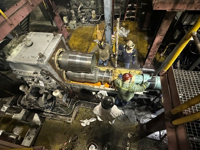 Finishing Mill Spindle Change-out