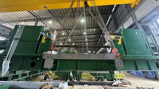 Dividing Shear Parts Installation
