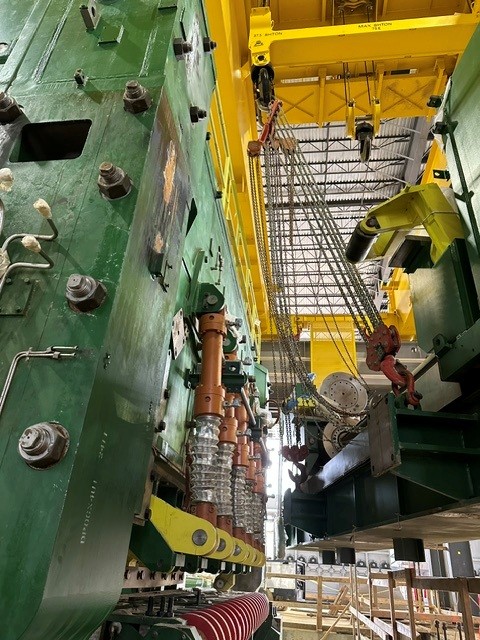 Dividing Shear Parts Installation
