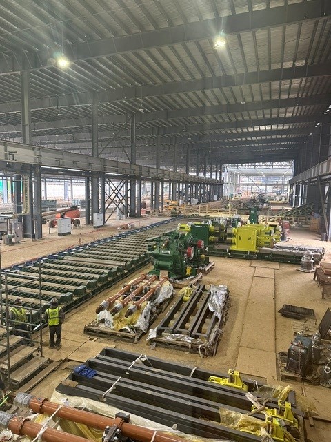 Roll Line Table Installation