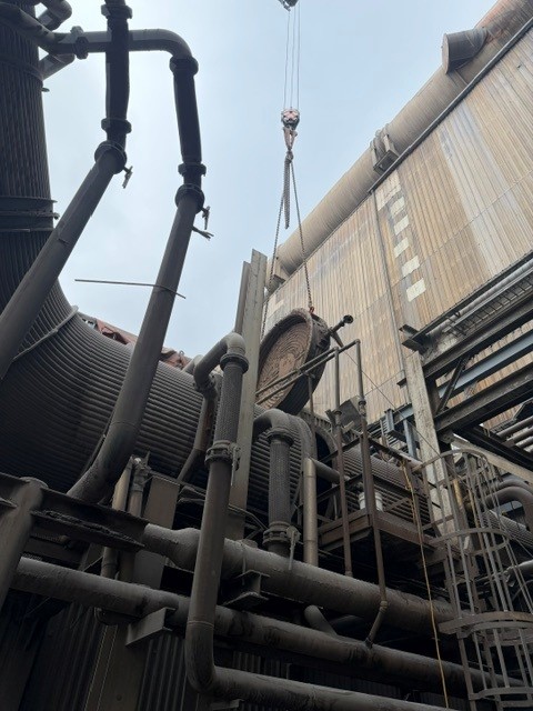 Water-Cool Duct Damper Replacement