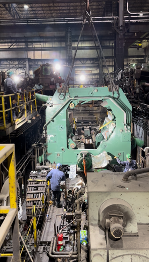 Down Coiler Equipment Installation
