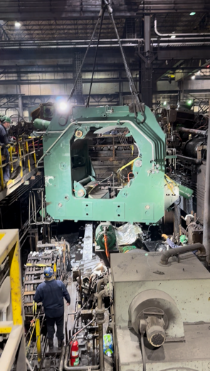 Down Coiler Equipment Installation