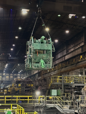 Down Coiler Equipment Installation